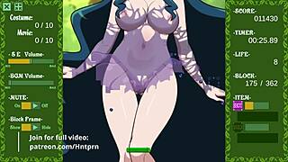 Razgaljanje v igri lomilca opek minigame