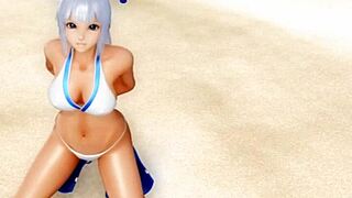 check out this suntan girl in 3d porn