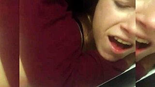 He bullied my boyfriend and turned me into his submissive slut with big black cock