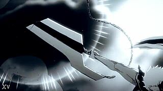 Ichigo battles Yhwach in this Bleach animation