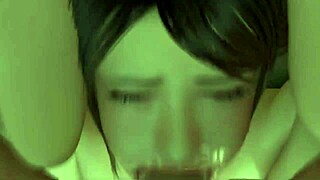 Hard 3d hentai with japanese girl