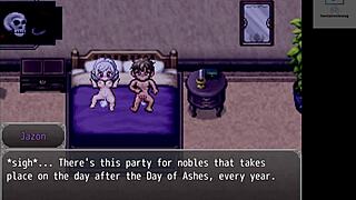 Henteria Chronicles Part 1: Pixel Art Game Featuring Big Tits Riding Monster Cock In Doggystyle And Missionary