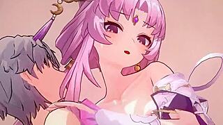honkai star rail - caelus x fu xuan sex hentai animation