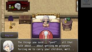 Henteria Chronicles Part 1: Pixel Art Game Featuring Big Tits Riding Monster Cock In Doggystyle And Missionary