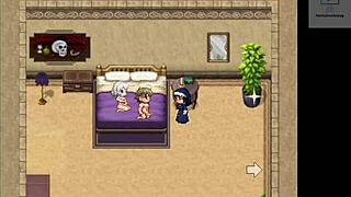 Henteria Chronicles Part 1: Pixel Art Game Featuring Big Tits Riding Monster Cock In Doggystyle And Missionary