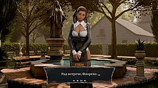 Non geneukt door barbaar tijdens gebed