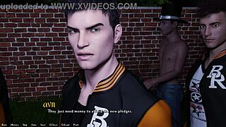 Being A Dik 47 - Sneaking Out Of The Preps Party With Sage The Beautiful Busty Redhead