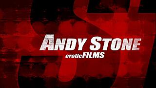 angie lynx milf strips and fucks in kitchen