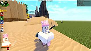 Whoreblox Game Gangbang Moment 7 With Creampie And Masturbation