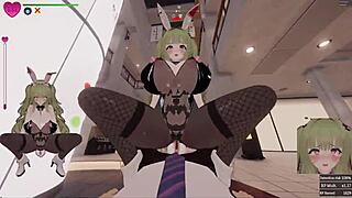 bunny girl exposing in the mall, wanna see?