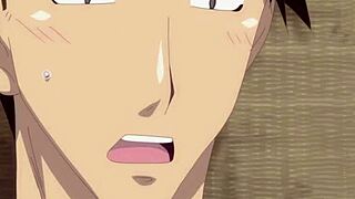 Unexpected Squirting Orgasm At Cinema From Fingers Inside Hentai Anime