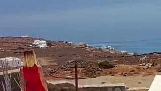 Vlog: Exploring Mykonos in Anime Style