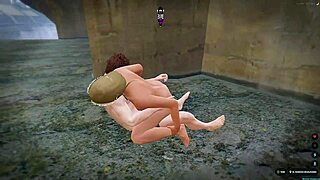 bruna's intense anal pounding in gta v rp