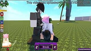 Whoreblox Game Gangbang Moment 7 With Creampie And Masturbation