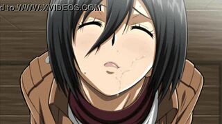 Snk Mikasa Ackerman Blowjob Hentai 😏
