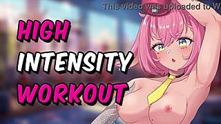 I enjoy an ASMR workout session with my personal trainer.
