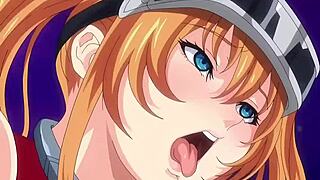 Hard anal fuck in space animation