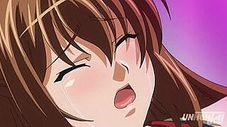 Hentai - massive creampie in tight pussy uncensored 😏