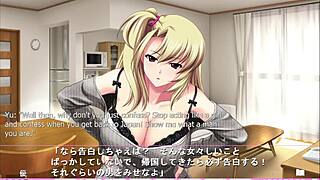 Iji rental - satsuki route part 7 - making love to my step-sis friend now girlfriend!