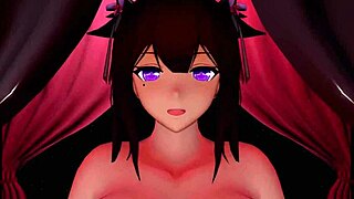 kashino in HORNY mmd animation