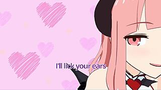 i edge with eve vs hero in femdom instruction