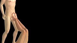 Indian bhabhi gives footjob