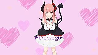 i edge with eve vs hero in femdom instruction