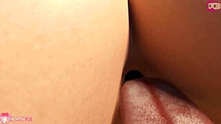 Boldly, Jessie devours Tifa Lockhart's ass in this intense Final Fantasy POV hentai animation