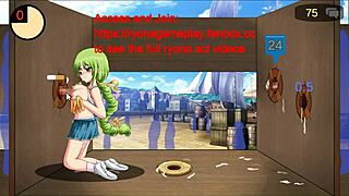 18 maid having sex with men in public in a maid with gloryhole new hentai gameplay