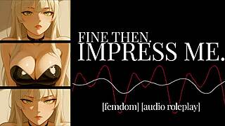 Feel The Erotic Tension As She Challenges You To Impress Her In This F4m Audio