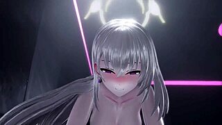 Sakurako rides Naruto in cowgirl creampie hentai