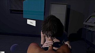 japanese vam gives sexy blowjob and handjob