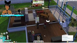 Sims 4: Revisiting Sims with Milf and Goth Milf Living Together