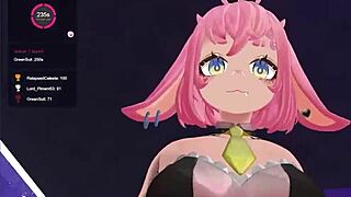 Bunny Girl Bartender Provides Detailed Cock Services in Roleplay Scenario