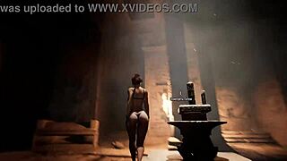 Dildo Antico Distrugge il Culo di Lara