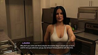 Hot step sister feels loose in the sun.