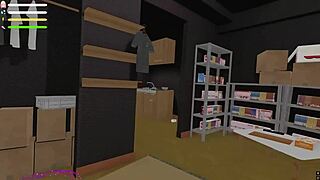 Roxanne's Public Display in Kyonyuu Fantasy, Flashing Outdoors as Student in Hentai