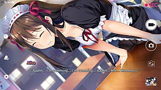 Momoiro Closet: Alice Kagamihara Spicy Route Scene 5 English
