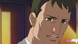 Uncensored Busty Hentai Girl Gets Fucked Hard by a Mature Man in Anal Scene