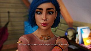 Chilling at a sleepover with my busty rich college girlfriend and her fat ass