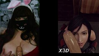 Milf explores her natural curves while viewing hentai