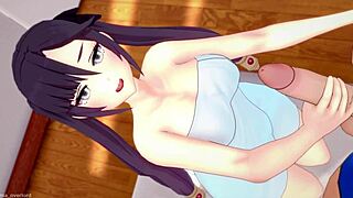 Mona wants to jerk off many times in towel genshin impact hentai