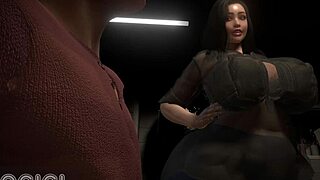 Next door virtamate - thigh job - 3d porn - ocici - milf wife sexy big tits ass neighbor teasing