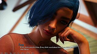 being a dik 205 - talking to the busty pierced blue hair grunge girl about our feelings