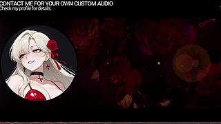 Erotic audio tarot game temptation with goth mistress mommy roleplay