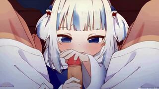 Gawr Gura's Hand Movements That Intrigue And Suggest More In Hentai