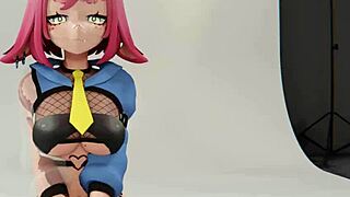 mmd strip tease illit - magnetic