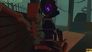 oh wow, horny slut fucks skeleton pov!