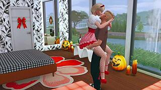 Ken Arranged For Barbie To Have Hard Anal Sex In A Big Ass And Checked The Whore's Deep Throat In Sims 4 Hentai Sfm