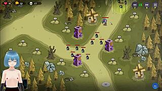 beautiful mystic defenders gameplay 4 - i love these big tits